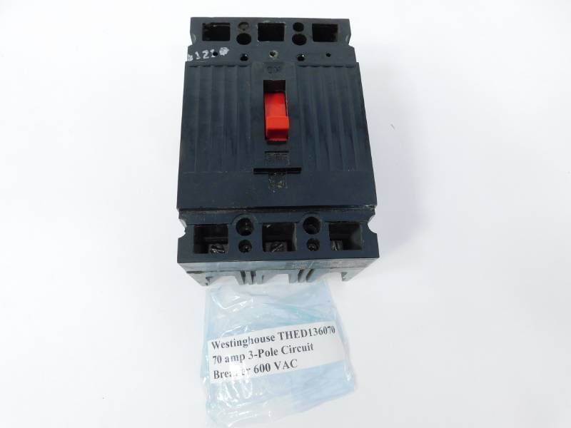 Westinghouse THED136070 70 amp 3-Pole Circuit Breaker