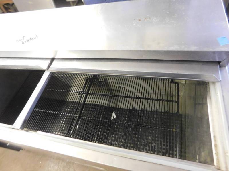 lot 37 image: Perlick Stainless Steel Reach-In Refrigerator, Model 8365ASSUL-1Runs Cools