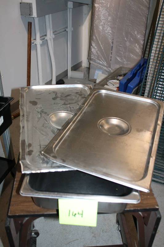 lot 164 image: Stainless Pans