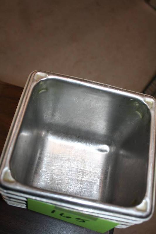 lot 165 image: Stainless Pans