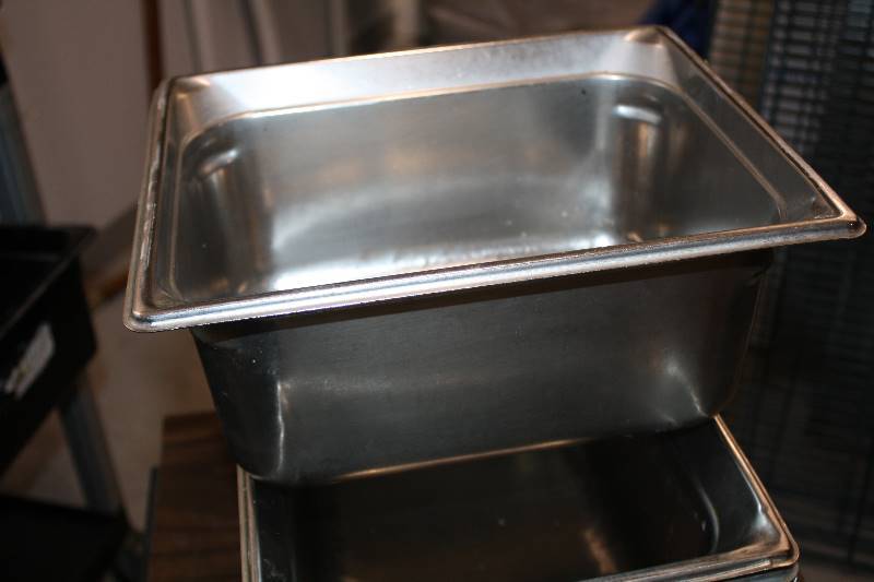 lot 167 image: Stainless Pans