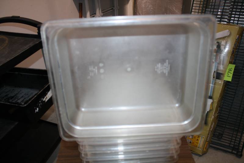 lot 171 image: Plastic Containers