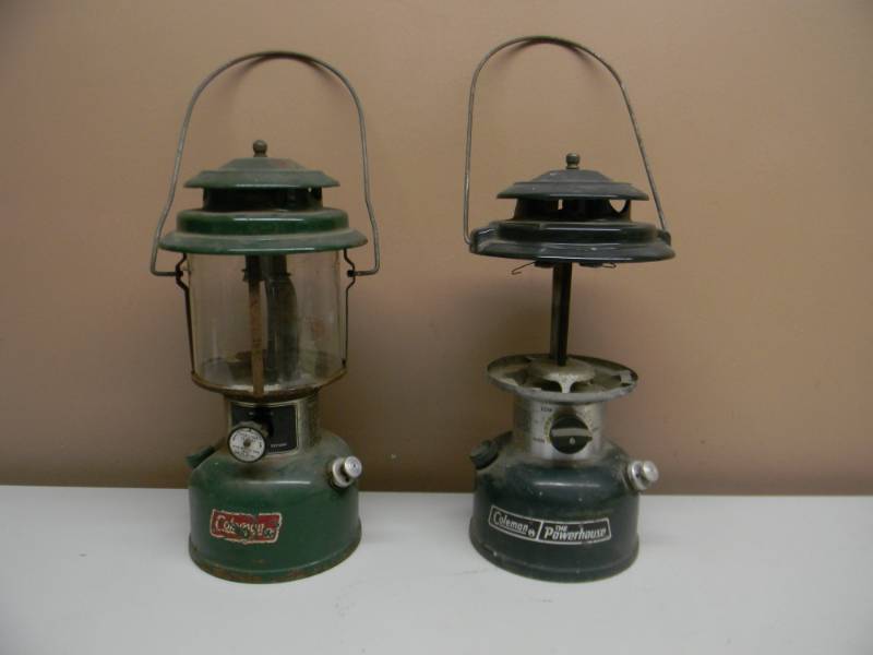 lot 30 image: COLEMAN THE POWERHOUSE & COLEMAN MODEL 220K LANTERNS - SEE PICTURES