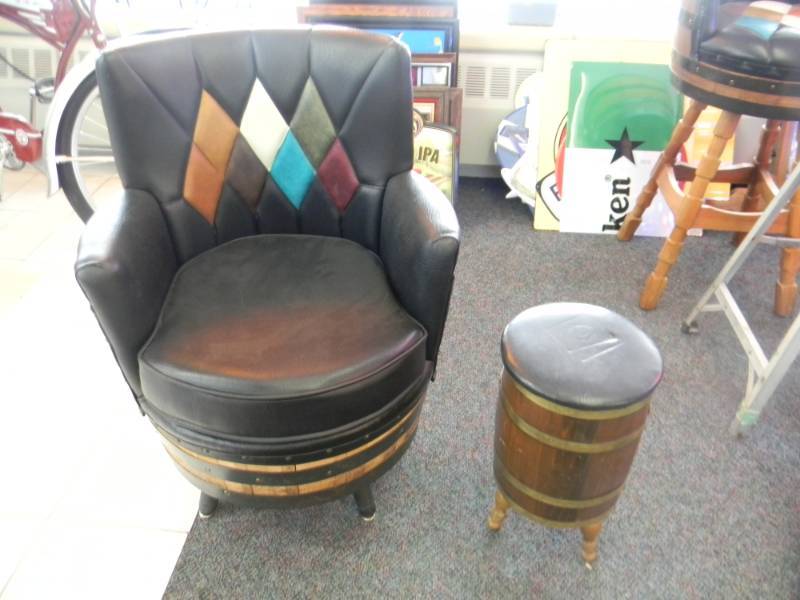 70s barrel chair