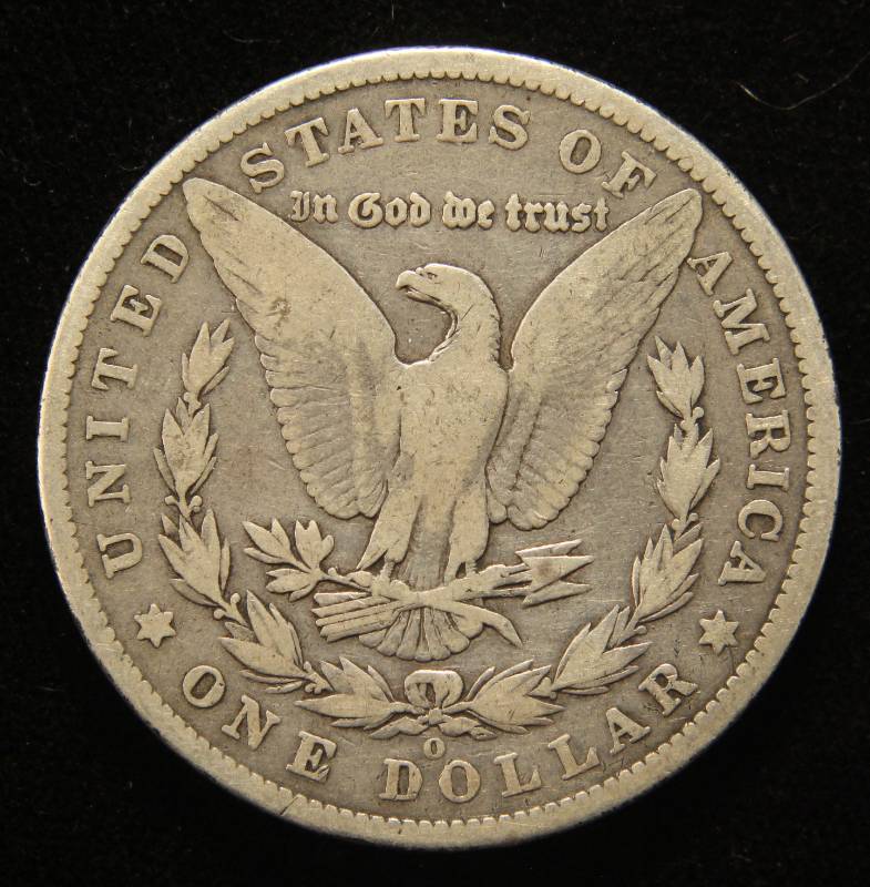 lot 12 image: 1901-O MORGAN SILVER DOLLAR