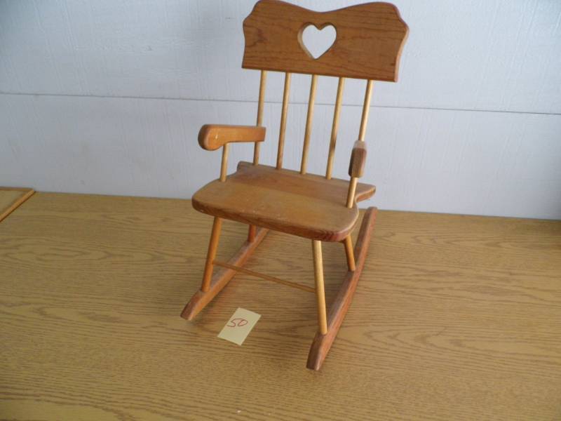 lot 50 image: Doll Rocker