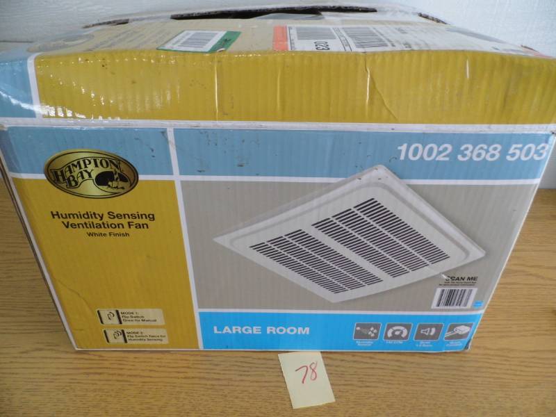 lot 78 image: Store Return - Hampton Bay Vent Fan