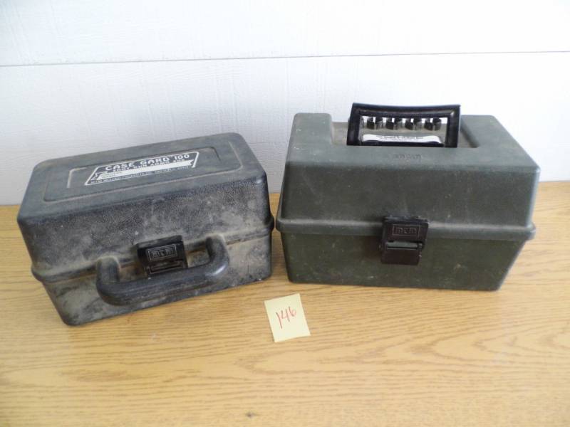 lot 146 image: Lot of 2 Ammo Cases
