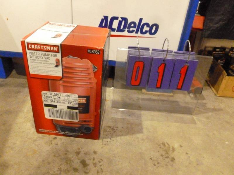 SnS Auctions # 357 Tools, Tools & More Tools