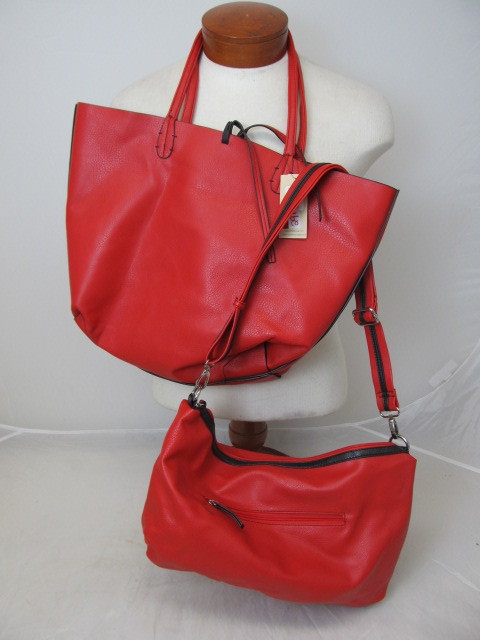 lot 23 image: RedBlack Reversable Tote & RedBlack Womens Purse