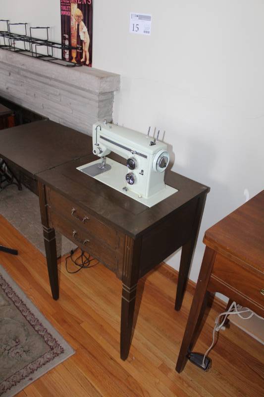 Sears Kenmore Sewing Machine Table | Richfield Estate Sale | K-BID