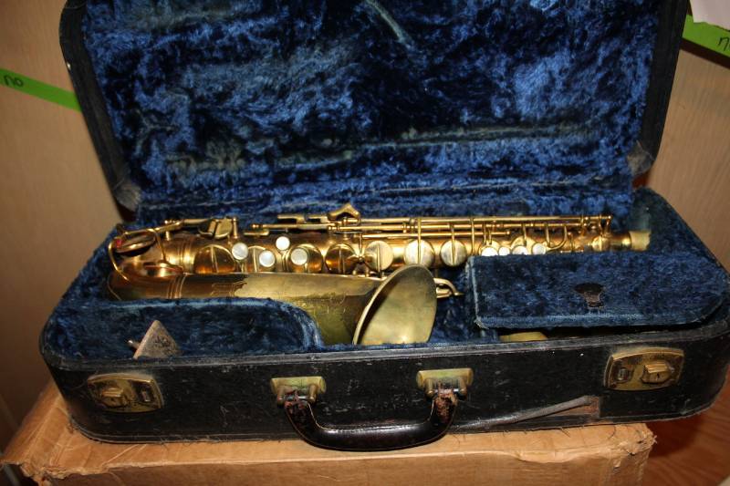 lot 52 image: C.G.CONN Saxaphone with Case