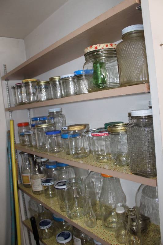 lot 72 image: Glass Jars