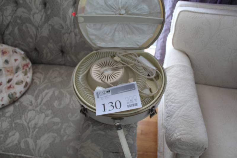 lot 130 image: GE Portable Deluxe Hair Dryer