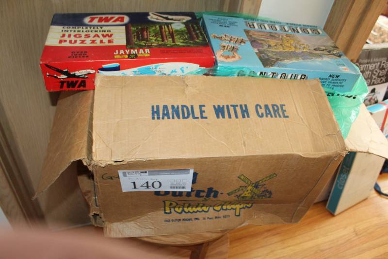 lot 140 image: Puzzles, Games, Dominoes, Word-Finds