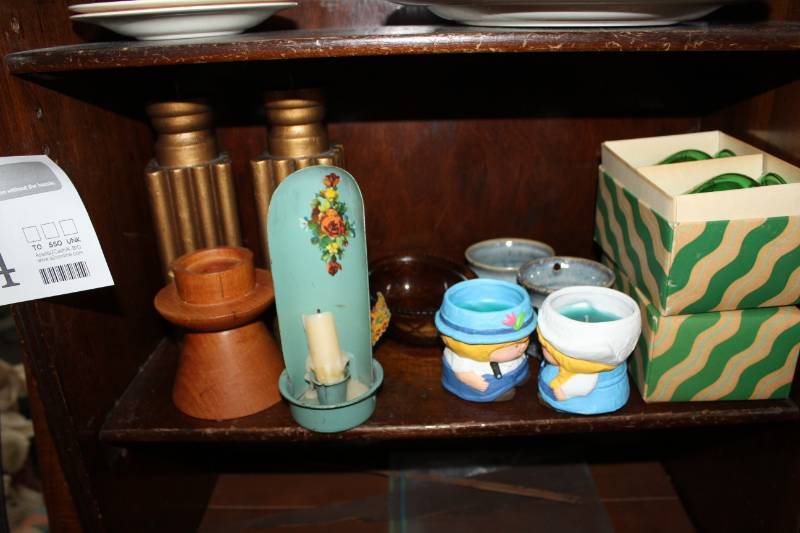 lot 174 image: Candleholders, Table Candles