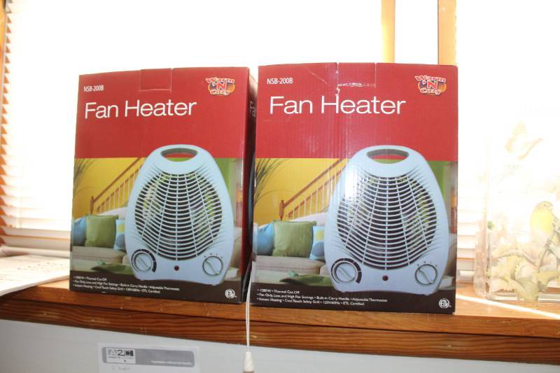 lot 201 image: Warm N Cozy Fan Heaters