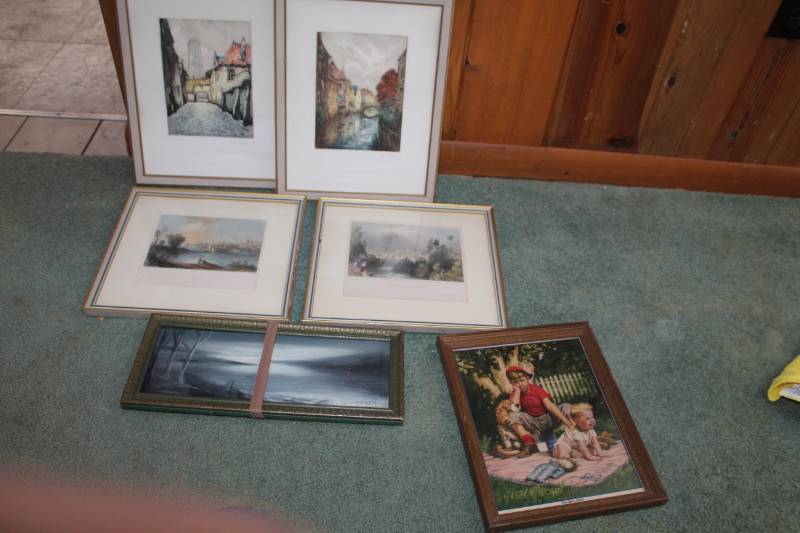 lot 221 image: Landscape Framed Wall Art