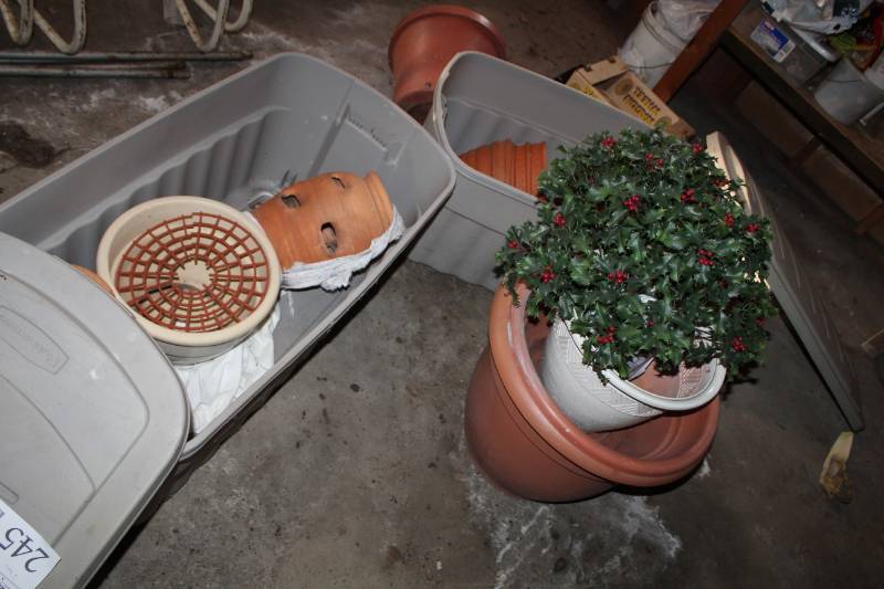 lot 245 image: Plant Pots