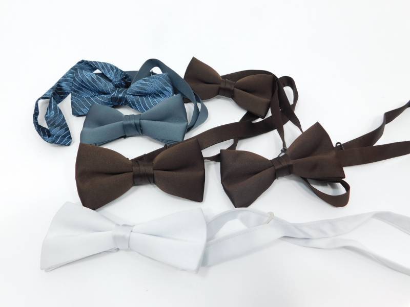 lot 108 image: Ties & Bow Ties For Weddings, Proms & All Special Occasions