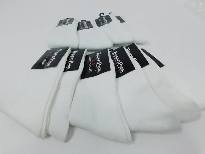 lot 142 image: White Socks For Boys For Weddings, Proms & All Special Occasions