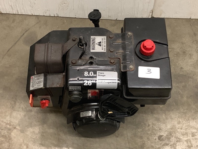 lot 3 image: Tecumseh 8HP Motor