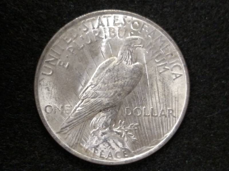 1923 Peace Silver Dollar...