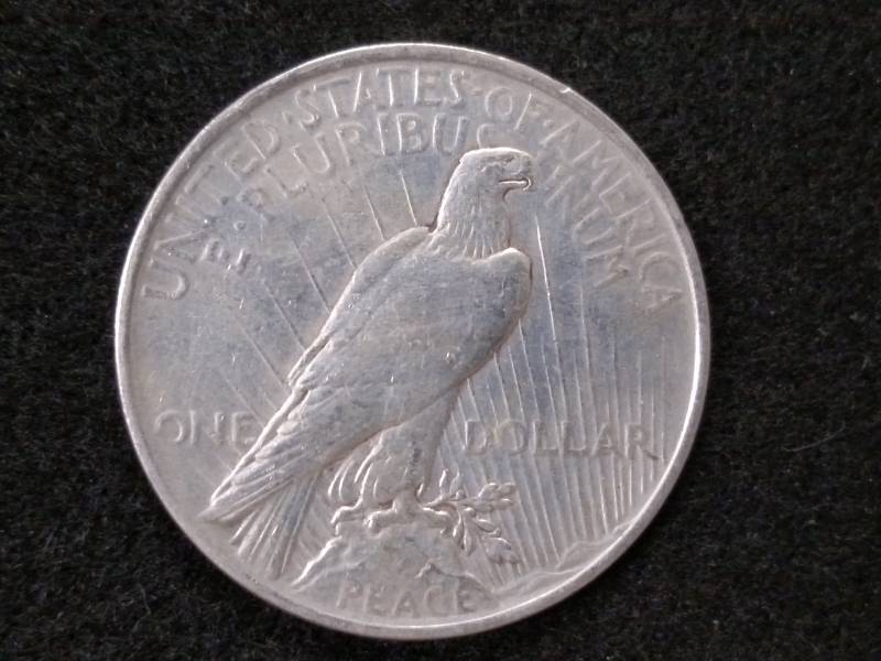 1923 Peace Silver Dollar...