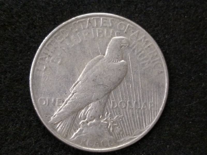 1923 D Peace Silver Dollar...