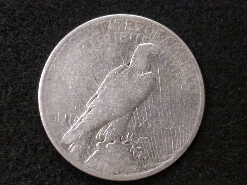 1923 D Peace Silver Dollar...