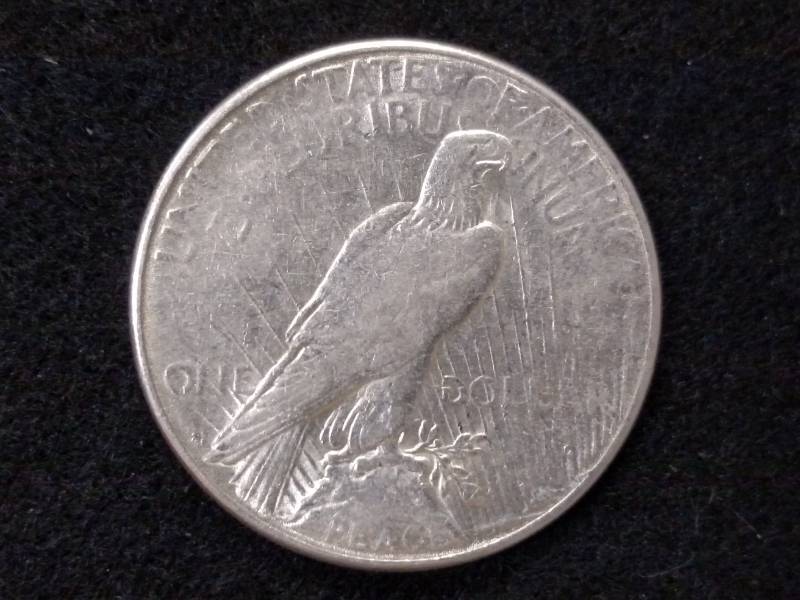 1923 S Peace Silver Dollar...