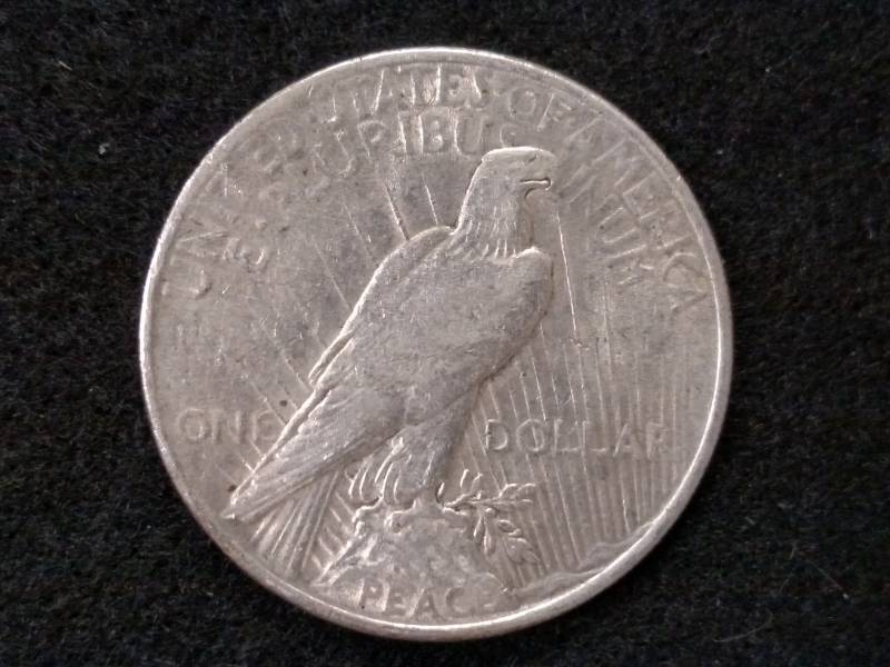 1925 Peace Silver Dollar...