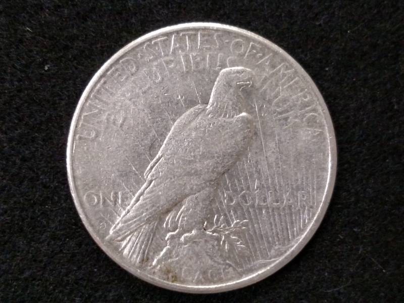 1925 S Peace Silver Dollar...