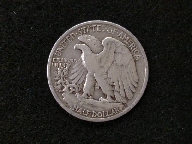 1935 Walking Liberty Silver Half Do...