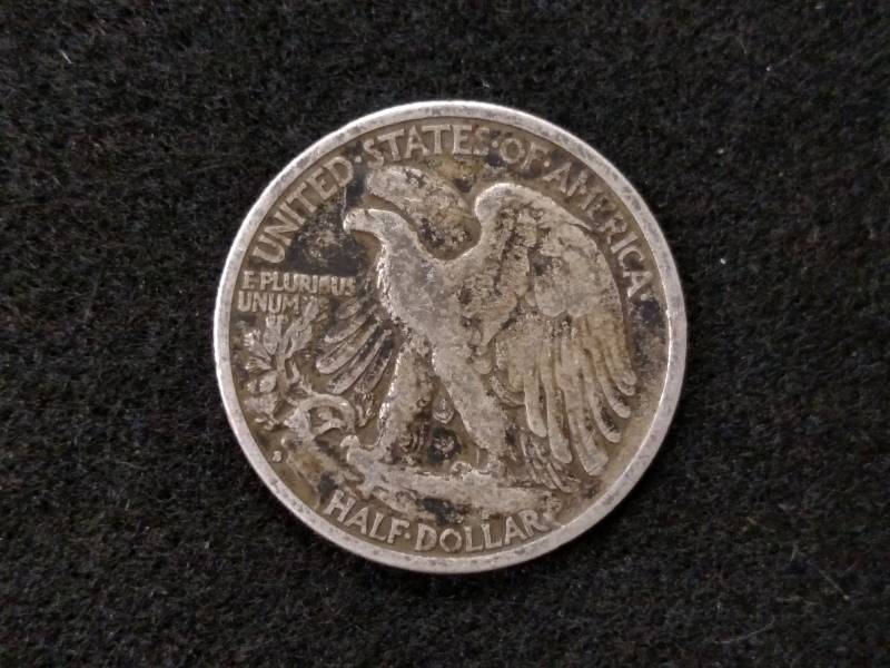 1937 S Walking Liberty Silver Half ...