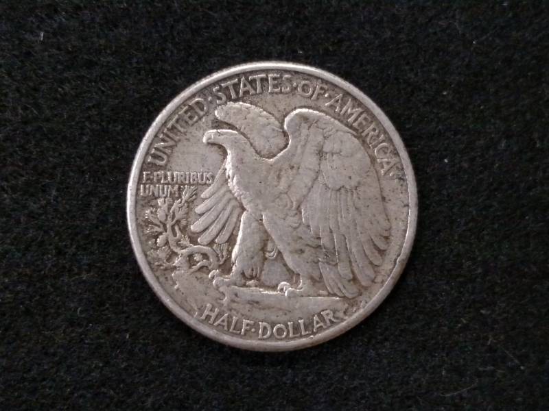 1941 Walking Liberty Silver Half Do...