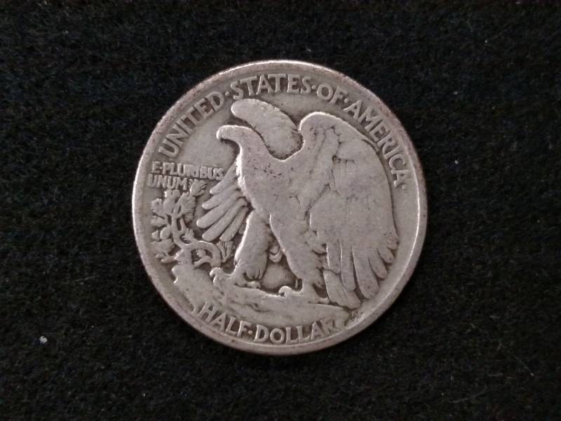 1942 Walking Liberty Silver Half Do...