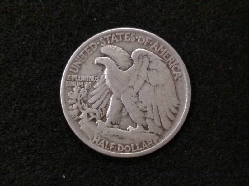 1946 Walking Liberty Silver Half Do...