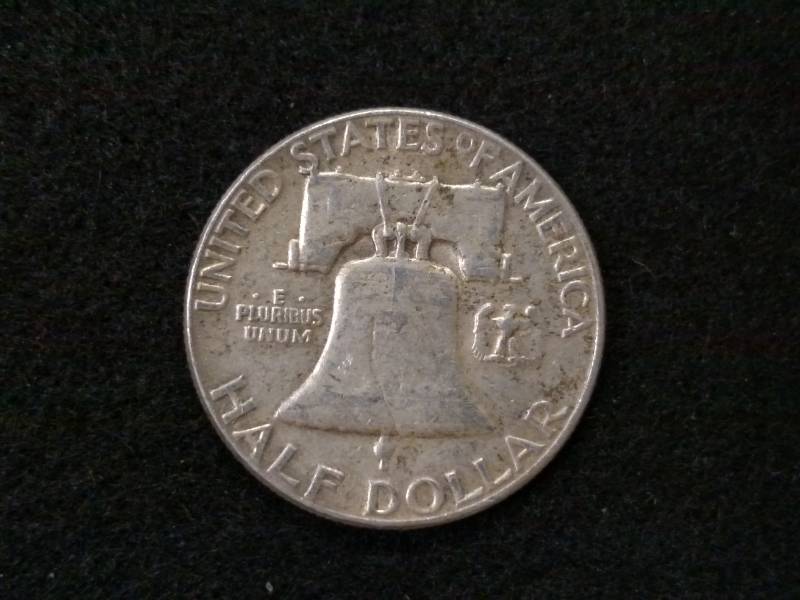 1951 Franklin Silver Half Dollar...