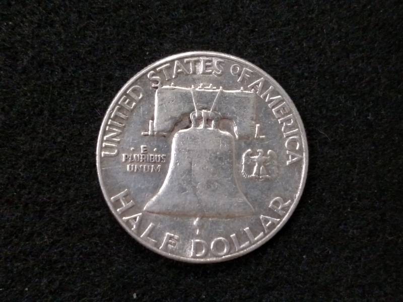 1952 Franklin Silver Half Dollar...
