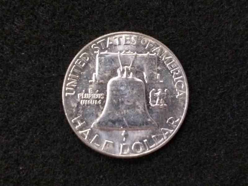 1963 D BU Franklin Silver Half Doll...