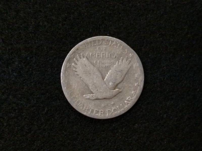 1925 Standing Liberty Silver Quarte...