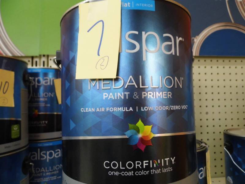 Lot of 2 Valspar Paint Gallons
