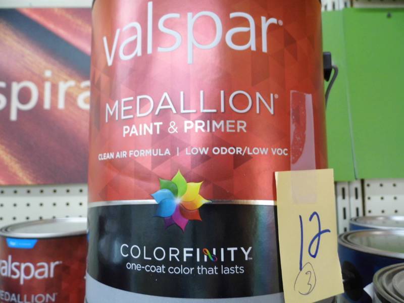 Lot of 3 Valspar Paint Gallons