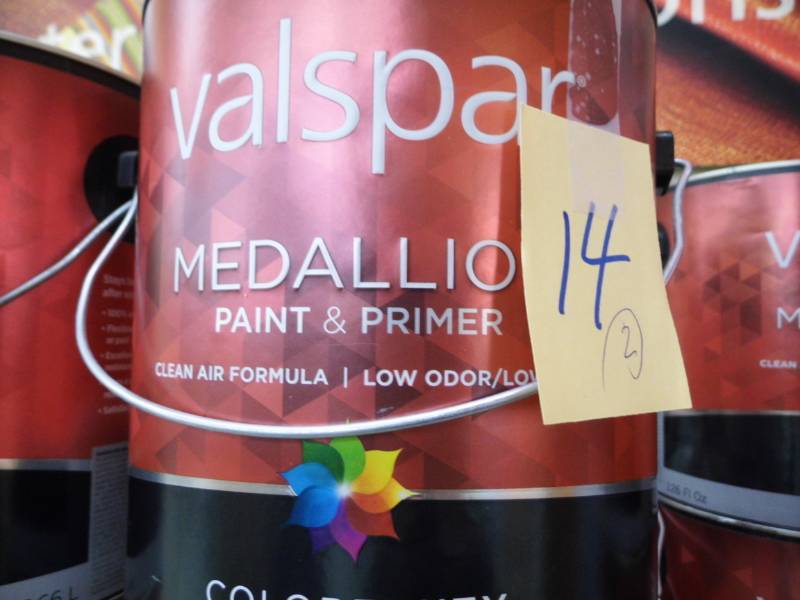 Lot of 2 Valspar Paint Gallons