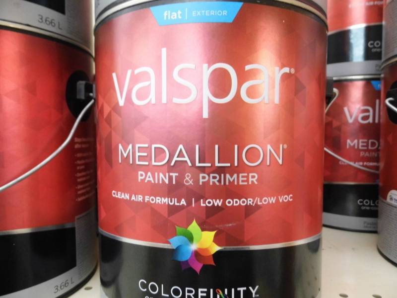 Lot of 3  Valspar Paint Gallons