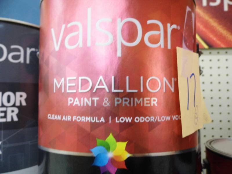 Lot of 2 Valspar Paint Gallons