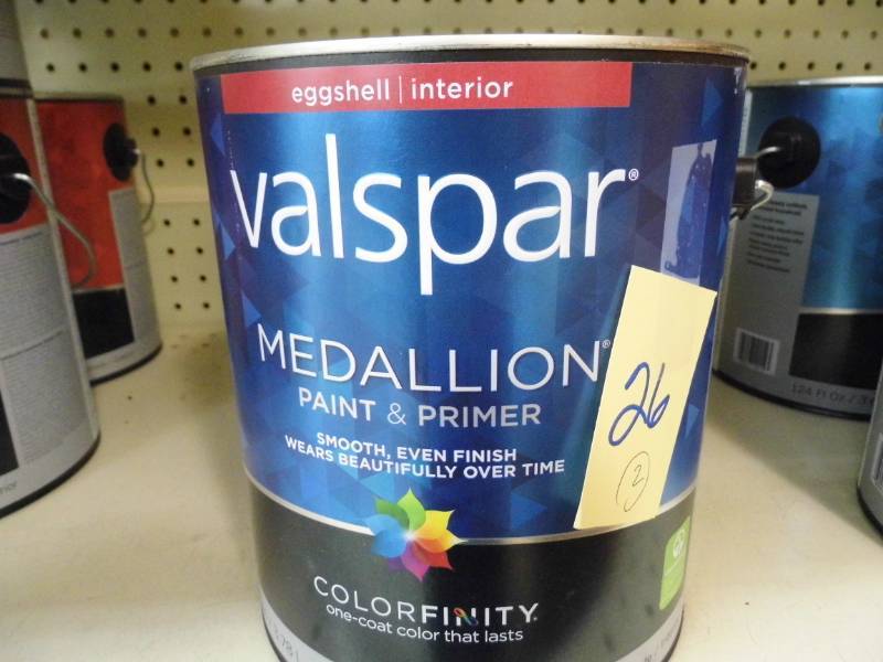 Lot of 2 Valspar Paint Gallons
