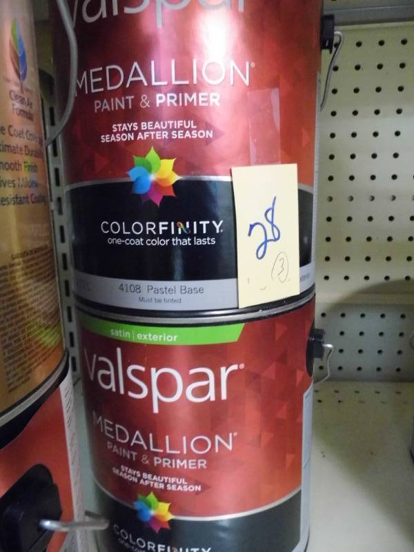 Lot of 3 Valspar Paint Gallons