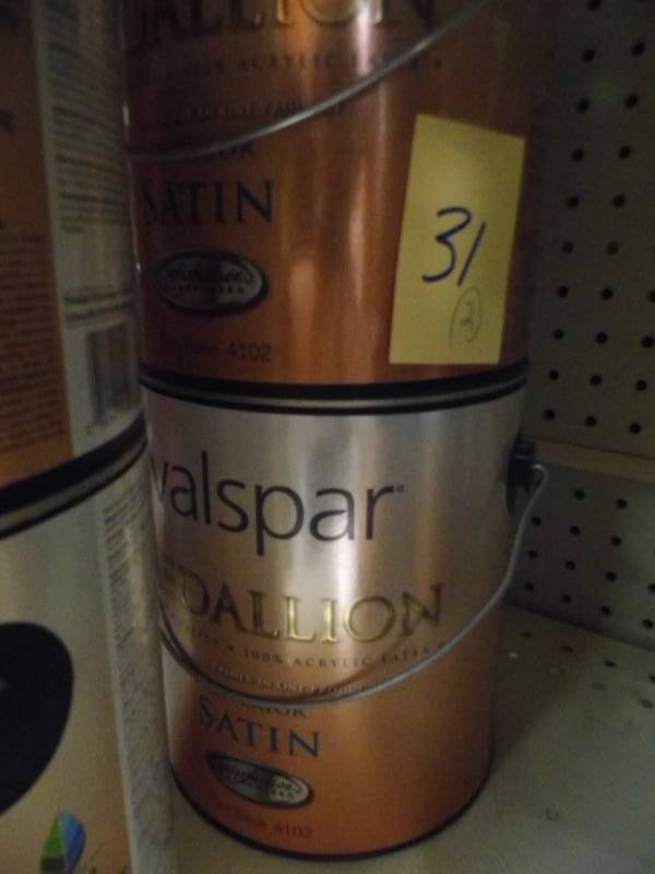 Lot of 2 Valspar Paint Gallons